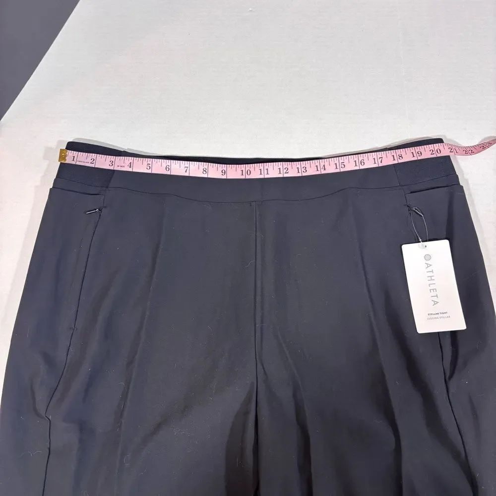Athleta Stellar Tight NEW NWT Black Size 24 Classic Office Capsule Wardrobe - Picture 14 of 16